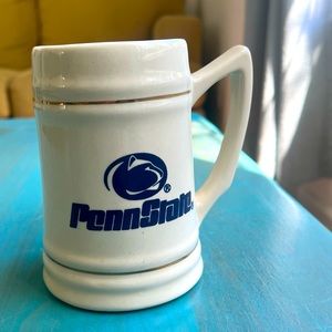 Penn state ceramic beer stein mug